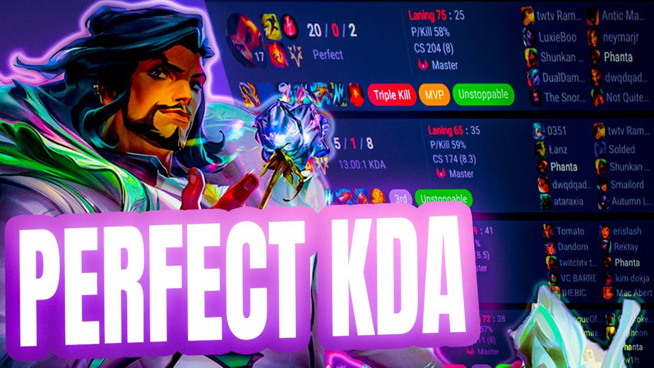 GETTING PERFECT KDA EVERY GAME | Phantasm