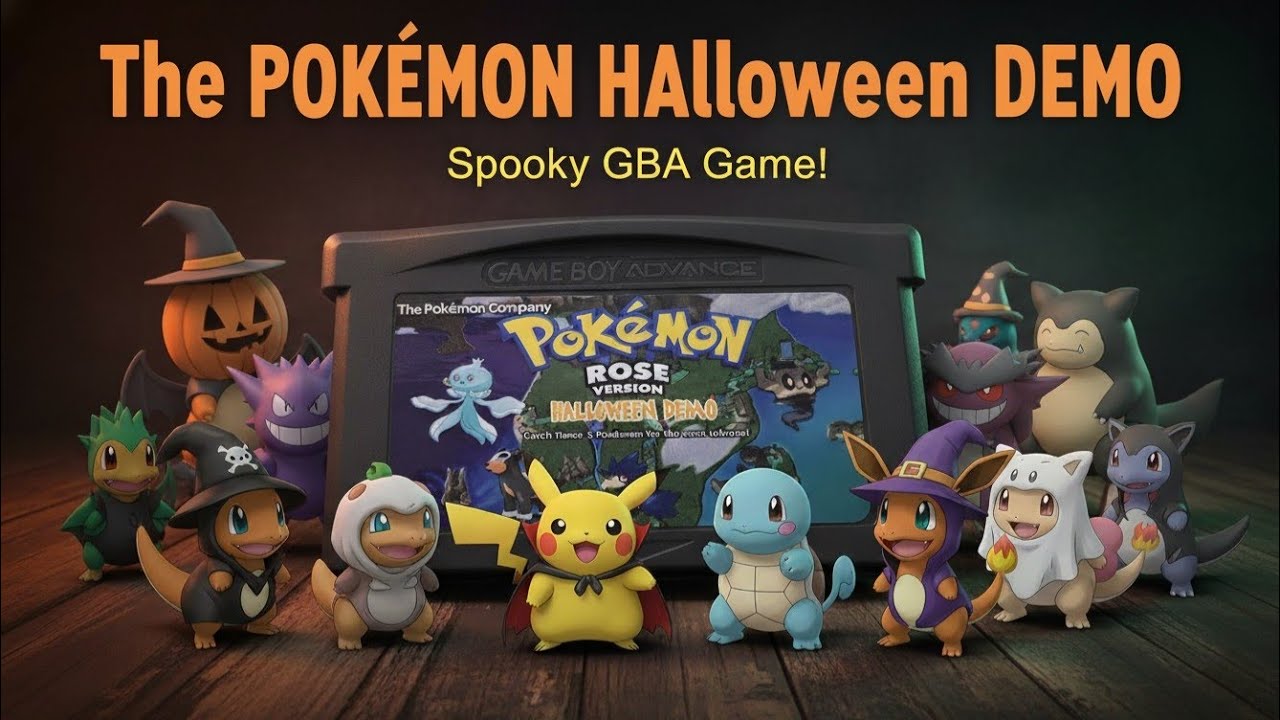 Демоверсия Pokémon HALLOWEEN 🎃!?