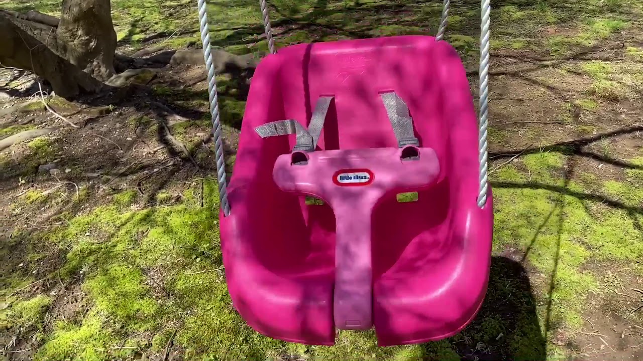 Качели Little Tikes FFP Snug & Secure 2 в 1, пурпурные
