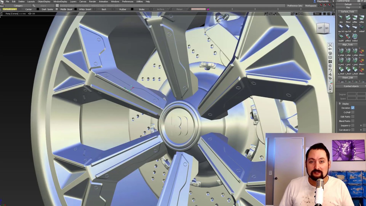 Electra Wheel part 1: Finding the form in space