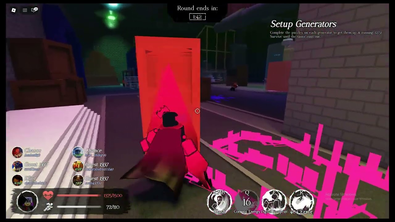 playing forsaken but i can only use john doe and guest 1337