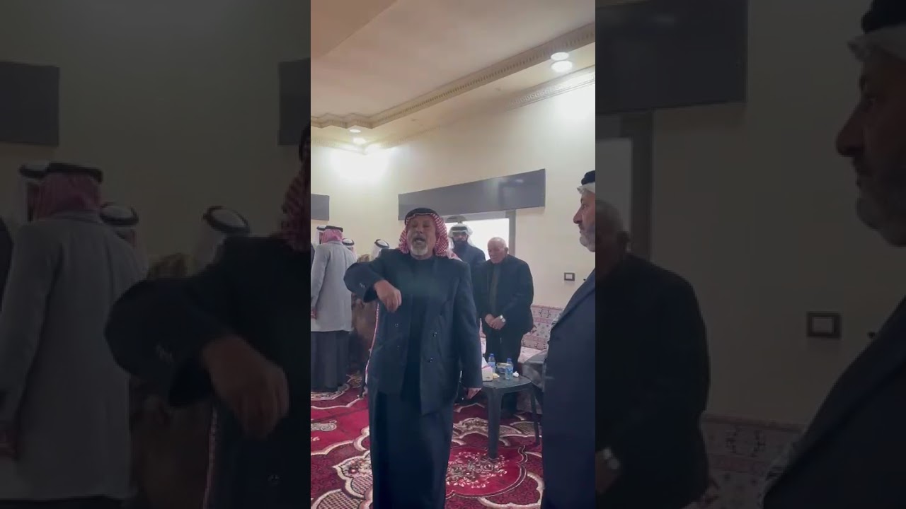 من مضافة الشيخ محمد الصفوك الناصيف رئيس تجمع القبائل والعشائر في مدينة حمص 
