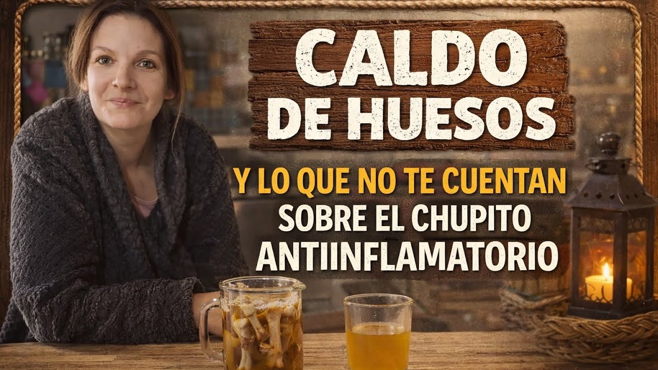 Vida tranquila / caldo de huesos y el porque no te vale de nada el chupito antiflamatorio.
