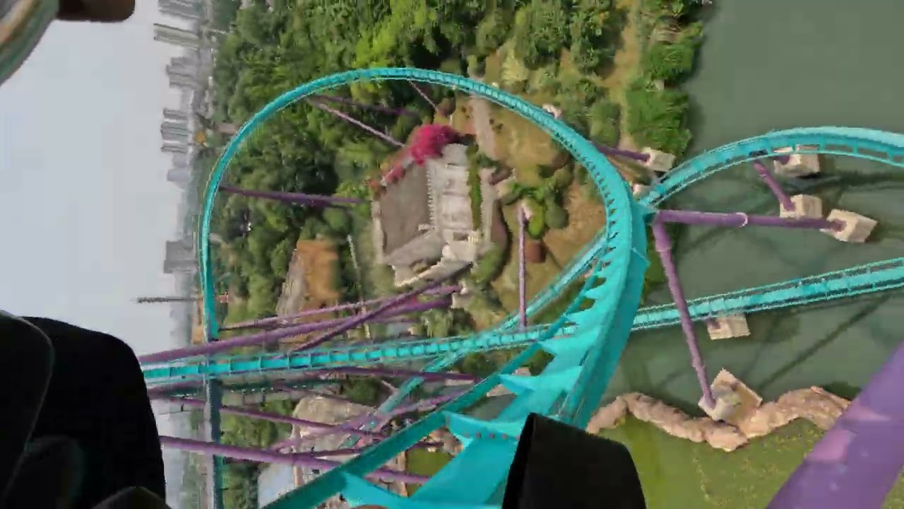 The West Skyline in Chengdu Happy Valley 4K 60FPS