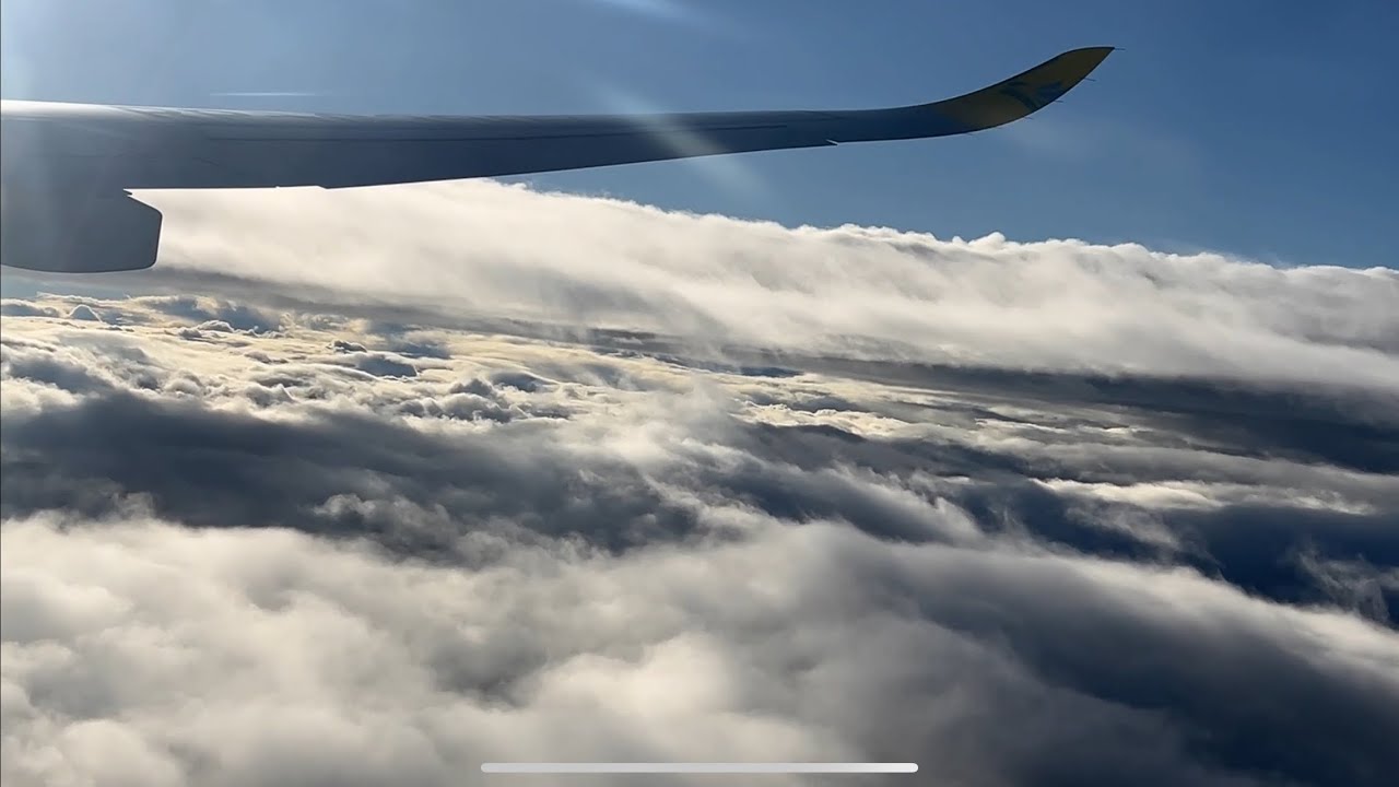 Our Cebu Pacific Flight 5J 5054 from Manila and landing at Tokyo Narita Airport