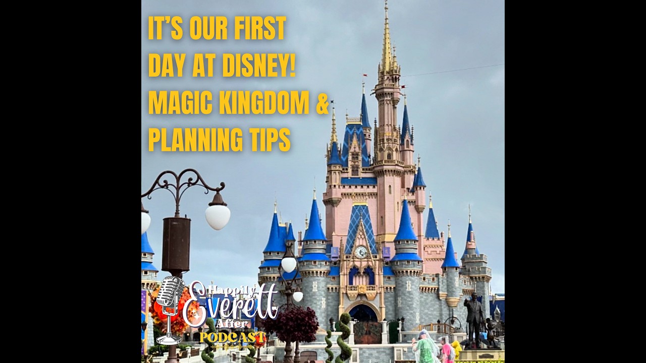 It's Our First Day at Disney! | Magic Kingdom and Planning Tips!