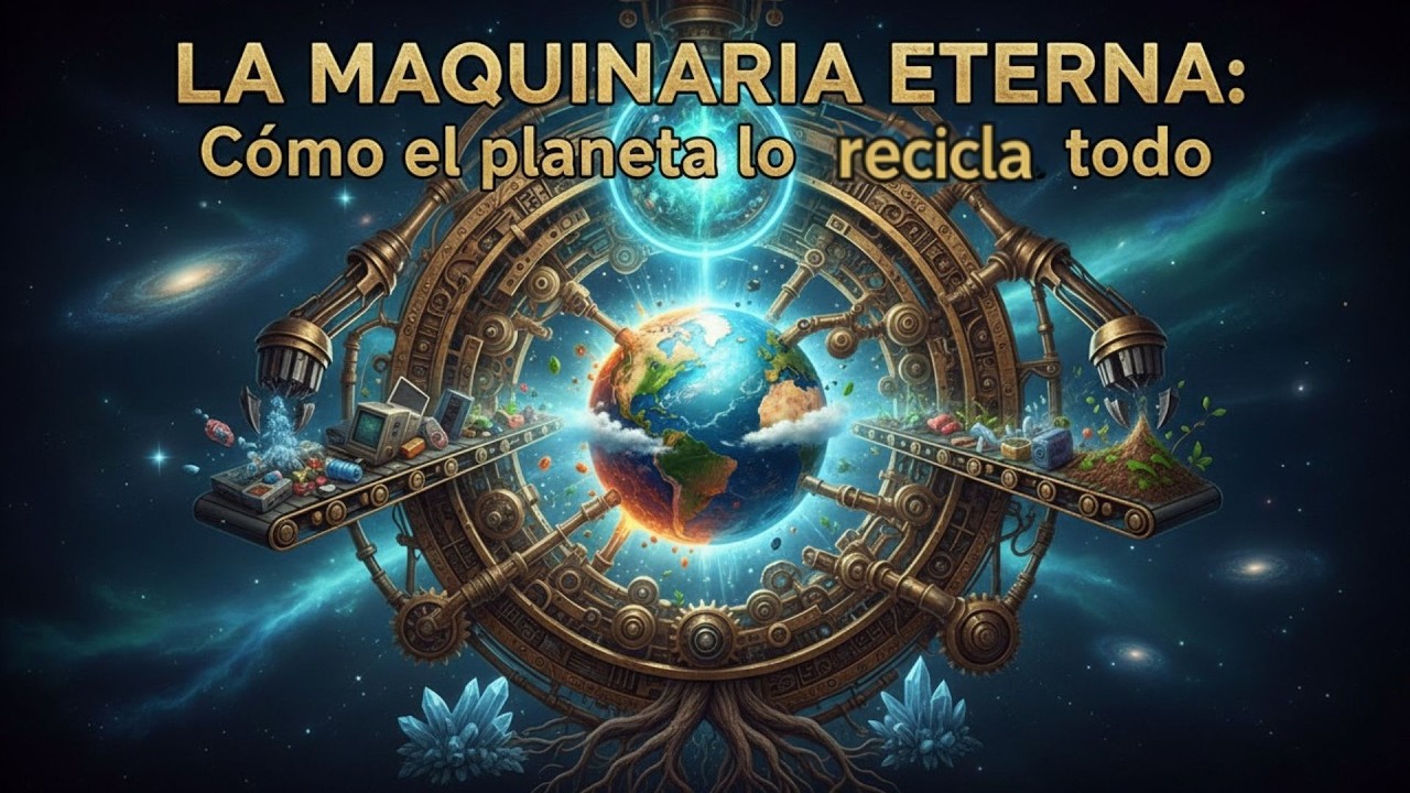 La Maquinaria Eterna: Cómo el planeta lo recicla todo