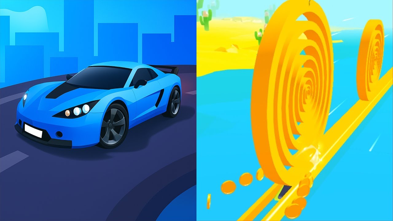 Race Master 3D VS Spiral Roll - All Levels SpeedRun Gameplay Android iOS Ep2