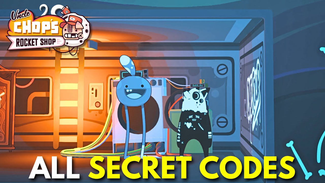 Uncle Chop's Rocket Shop - All Secret Codes (& Dialogues) - No More Laundry Trophy/Achievement