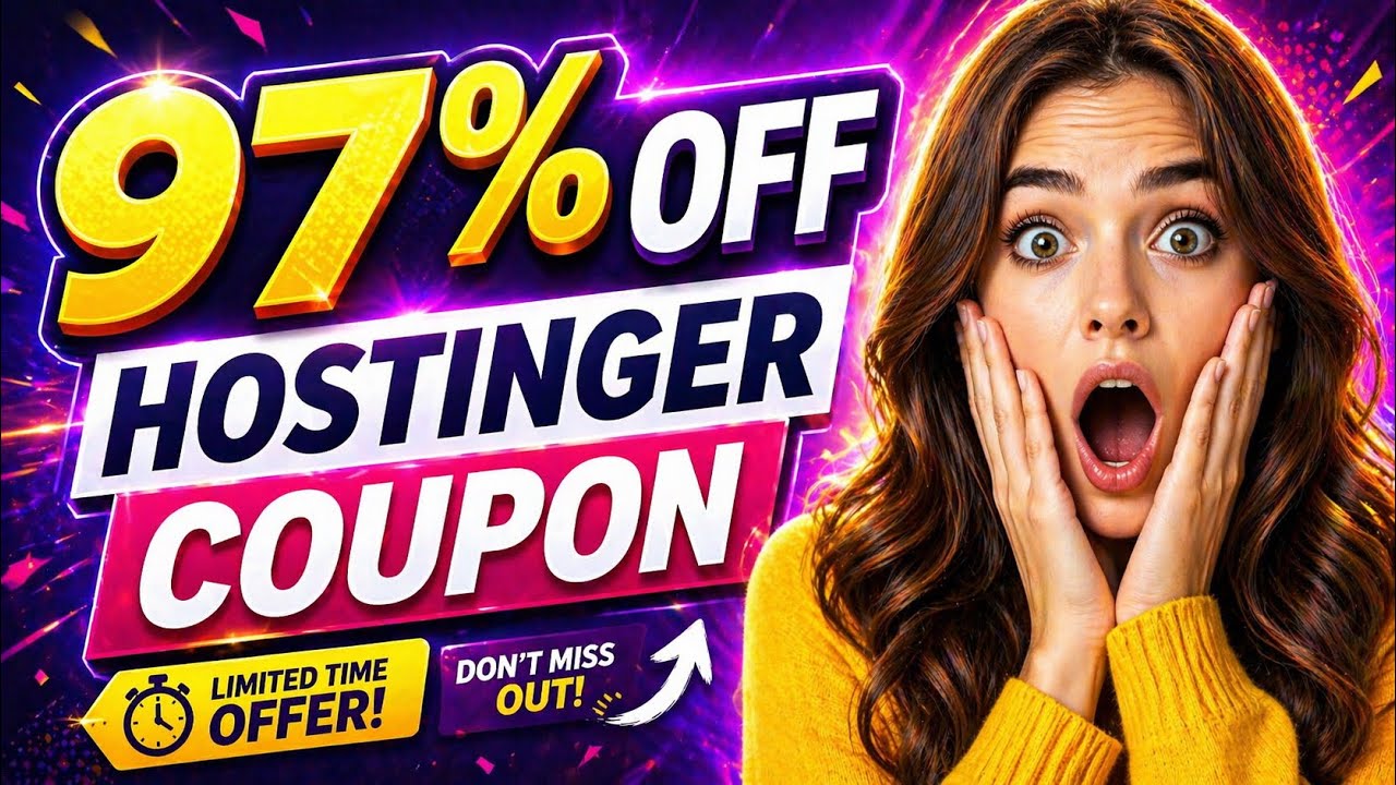 Hostinger Coupon Code 2026 🔥| Coupon Code Hostinger | Coupon Code For Hostinger | Hostinger Coupon