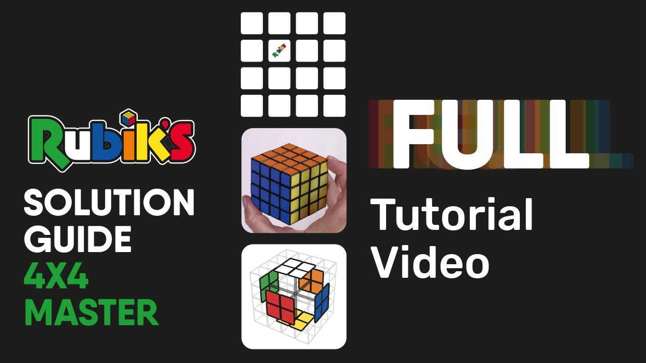 Rubik's Master 4x4 Full Tutorial