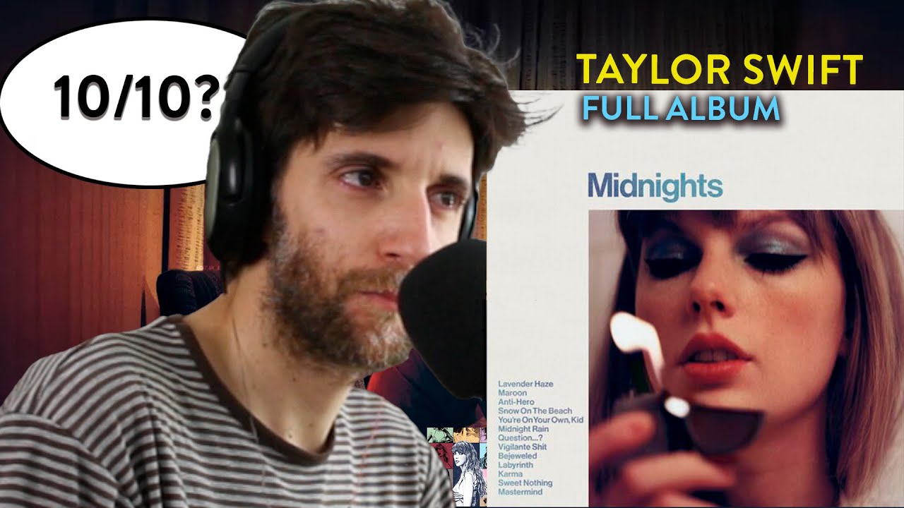 TAYLOR SWIFT - Midnights | (Sí, me hizo llorar) Primera vez escuchando el álbum completo