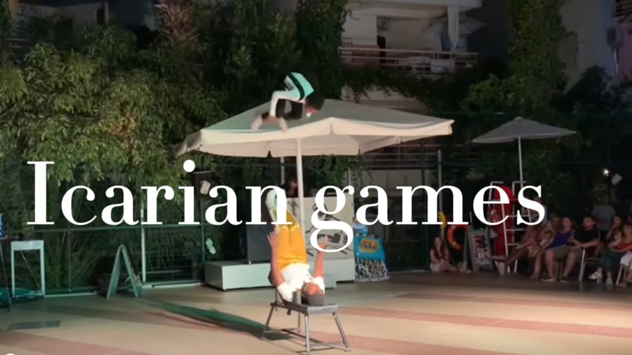 Icarian games act ( Human juggling )