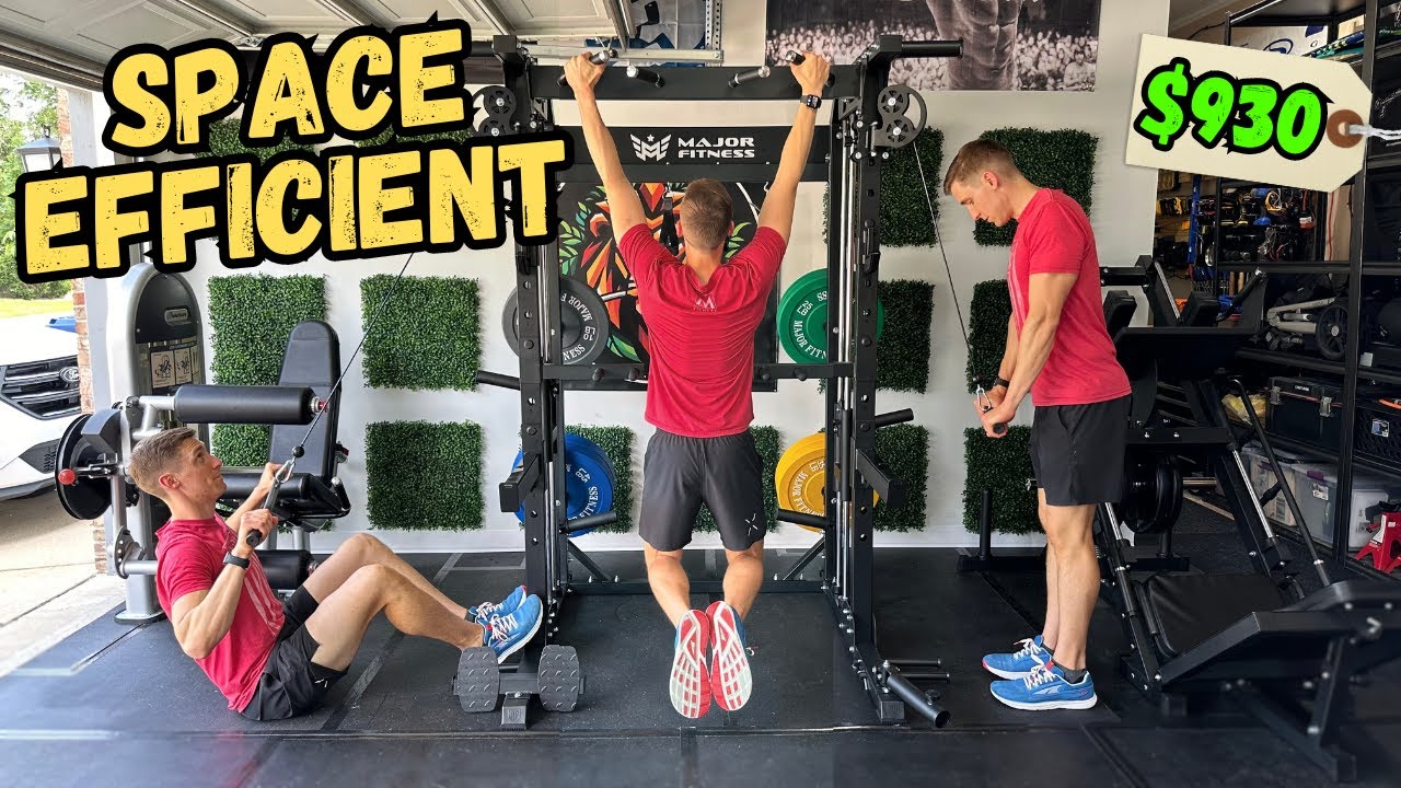 Обзор функционального тренажера Major Fitness F22 Power Rack: универсальный домашний тренажер для...