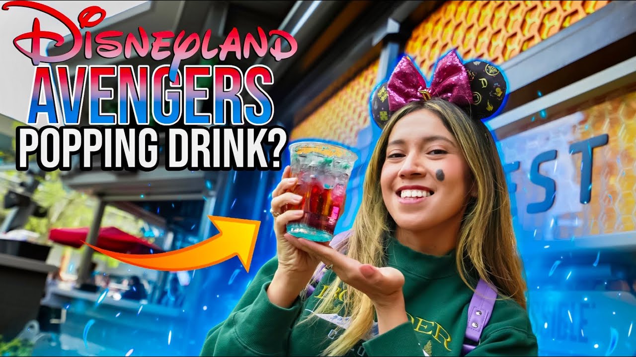 Popping Disney Drink You Need To Try! Trams Return and Boardwalk Pizza Opens! Disneyland Resort