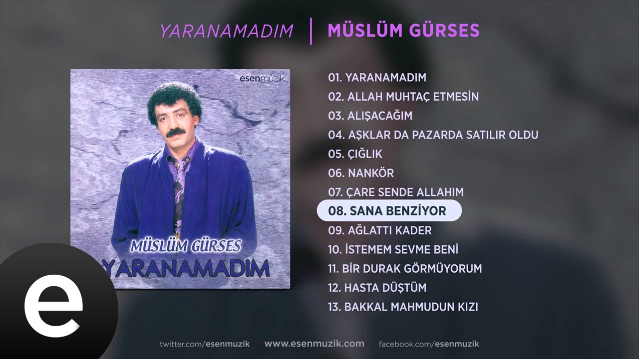 Sana Benziyor (Müslüm Gürses) Official Audio #sanabenziyor #müslümgürses - Esen Müzik