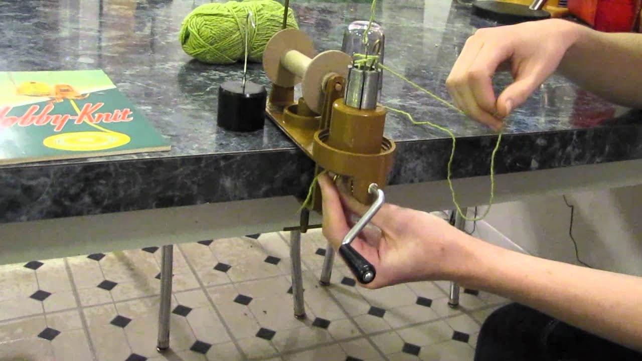 Hobby-Knitter I-Cord Knitting Machine