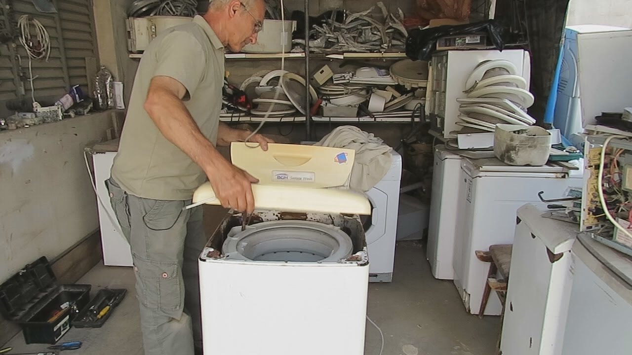 Cambio Caja Transmisión en Lavadora Carga Superior / Change of Washer Mechanism Above Loading
