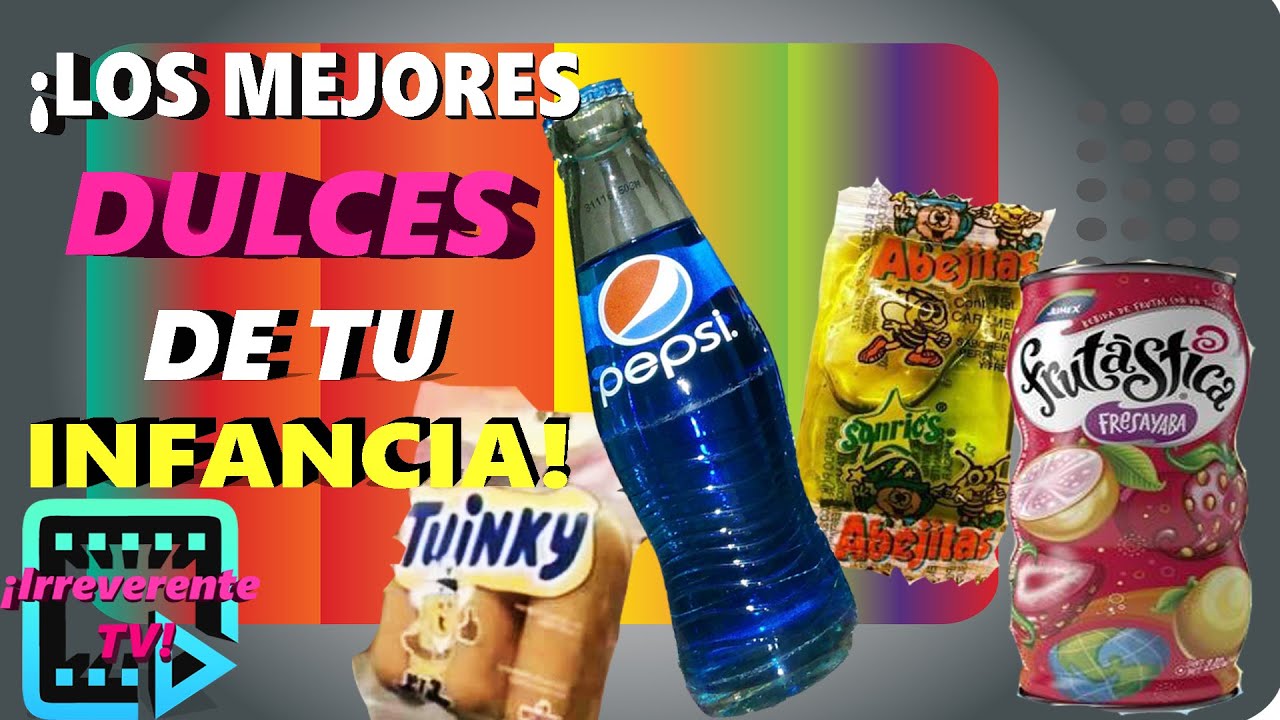 Infancia, RECUERDOS y los mejores DULCES y  golosinas de LOS 90&acute;s 😲🧃🍡🍟🧊
