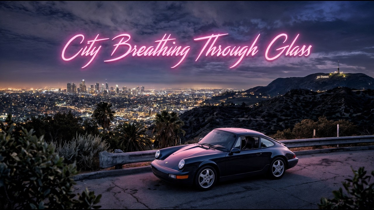 City Breathing Through The Glass 🌆 | Chill Synthwave | Neon Passenger