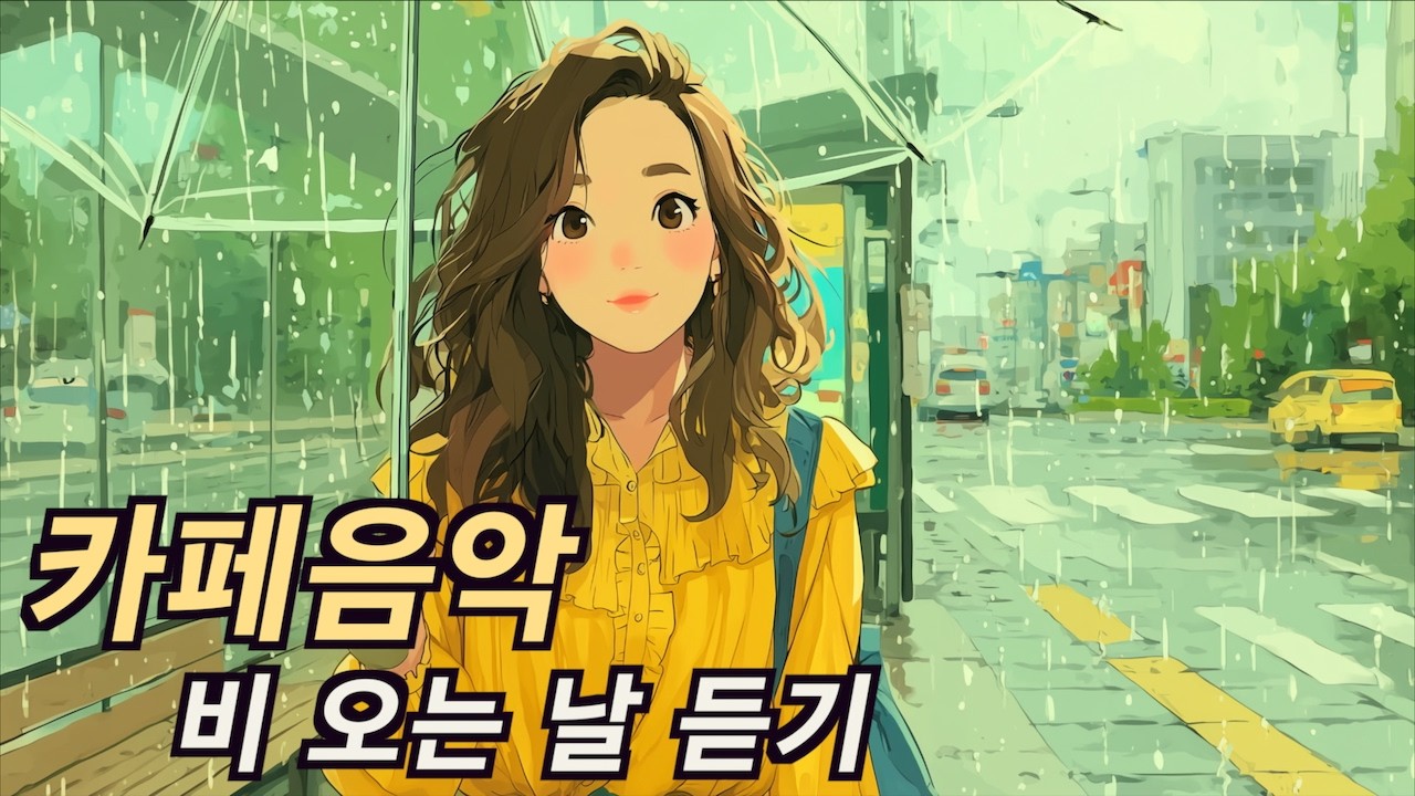 ☕ 하루종일 듣기 좋은 카페음악 ☕ (중간 광고없음) 비 오는 날 마시는 커피 한 잔 2-2집 | 잔잔한 감성 노래 • 힐링 카페음악 플레이리스트