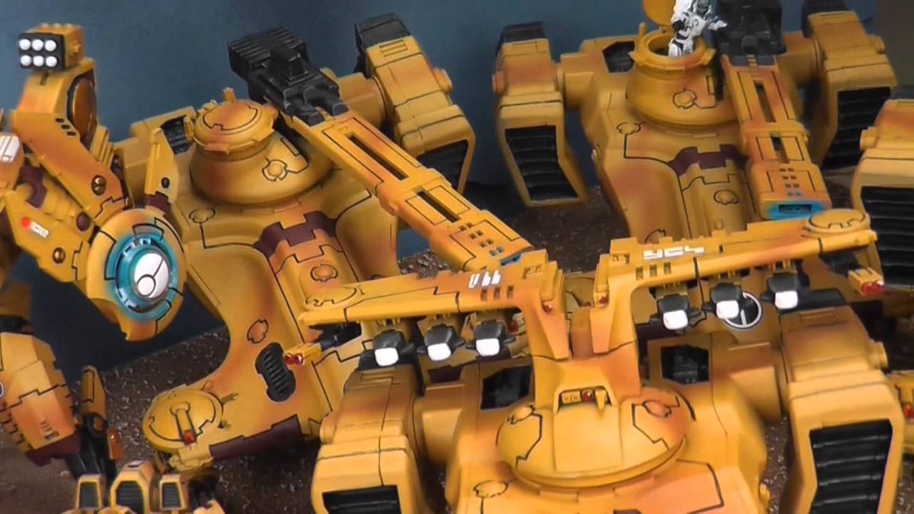 Projekt Update - 40K - Tau Armee - Phantasos Studio Bemalservice