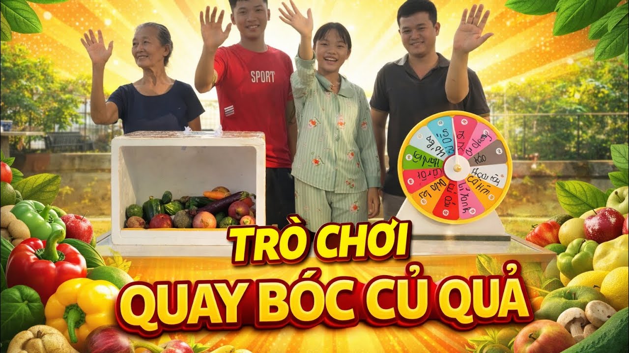 QUAY LÀ PHẢI BÓC 😱 Trò Chơi Củ Quả Cười Ra Nước Mắt | Lê Tân Official
