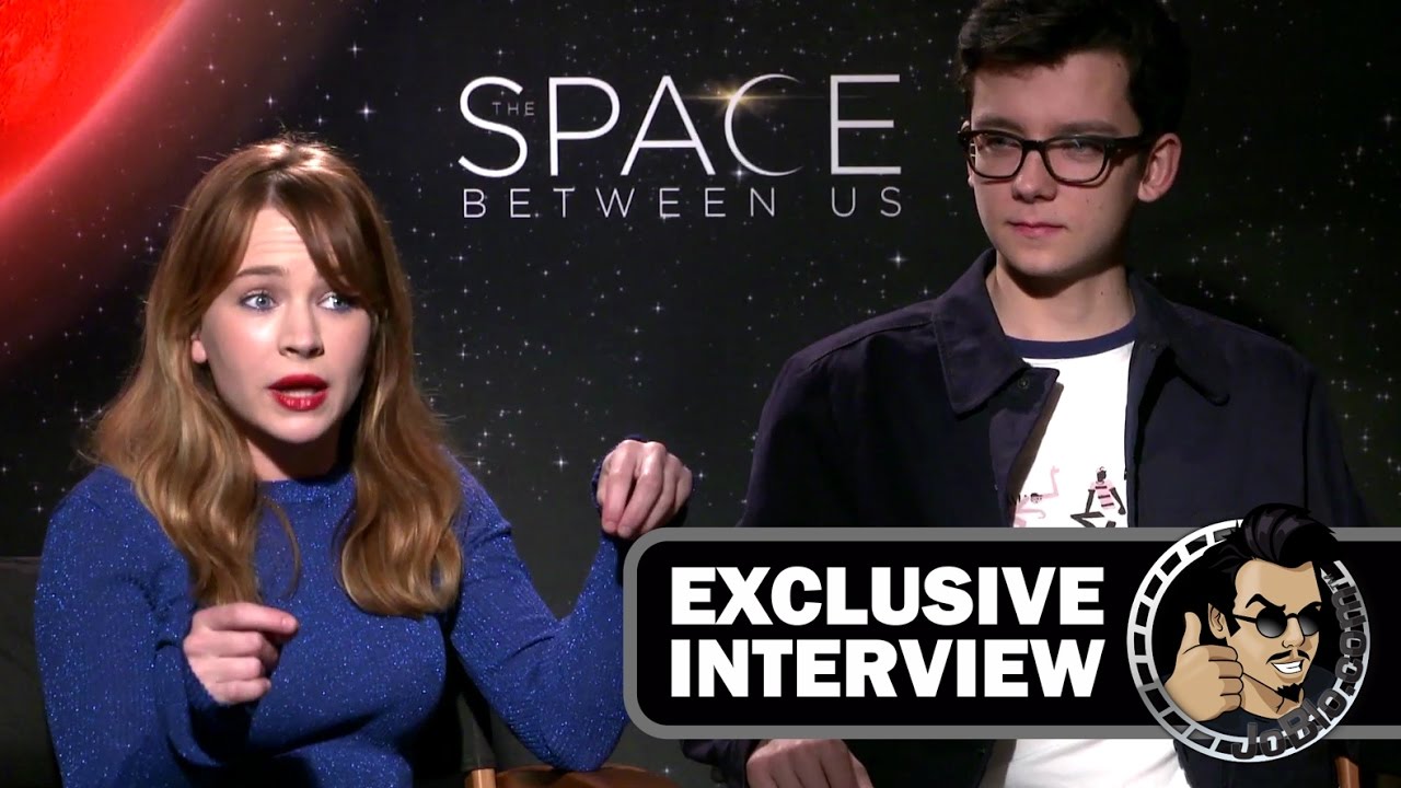 Britt Robertson & Asa Butterfield Exclusive THE SPACE BETWEEN US Interview (JoBlo.com)