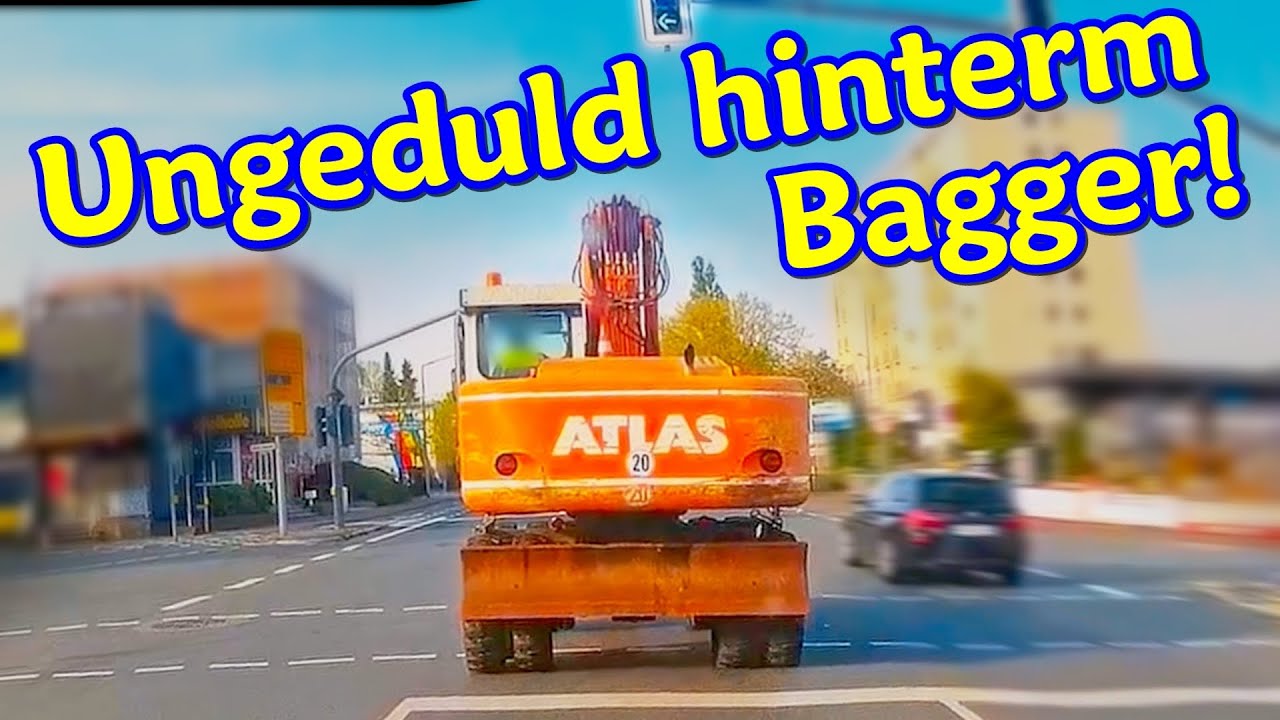 Lustige Bus-Werbung, Kontaktschleife nicht verstanden und 20km/h-Bagger | DDG Dashcam Germany | #421