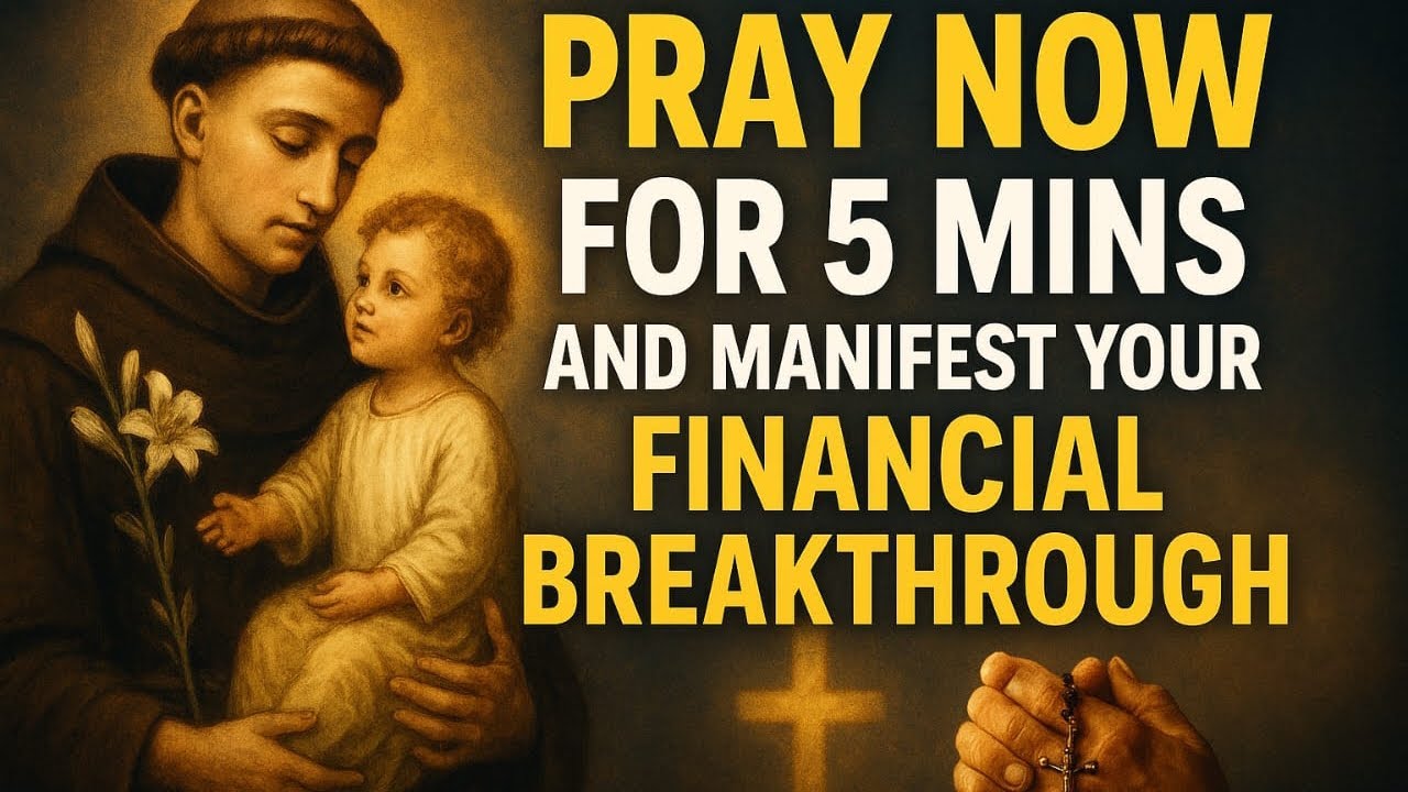 🙏STRONG PRAYER TO RECEIVE A QUICK FINANCIAL BREAKTHROUGH MIRACLE