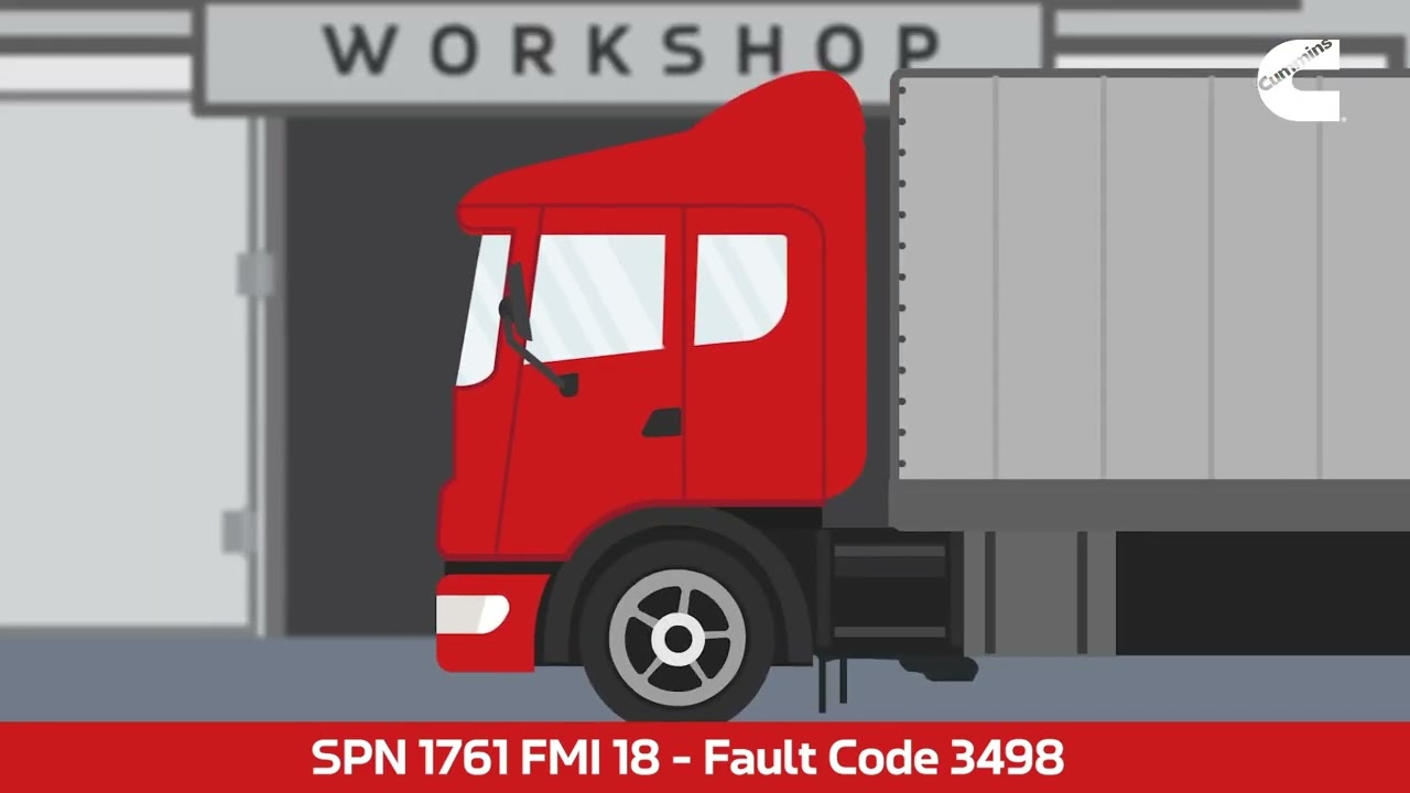 BS VI | Fault Code 3498, SPN 1761 & FMI 18 Tutorial | Cummins India