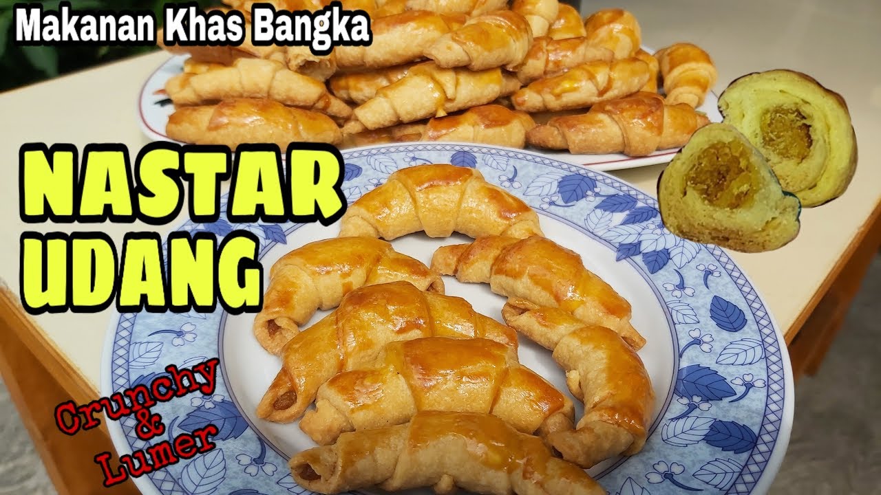 Resep Nastar Udang Khas Bangka | Crunchy Di Luar Lumer Di Dalam
