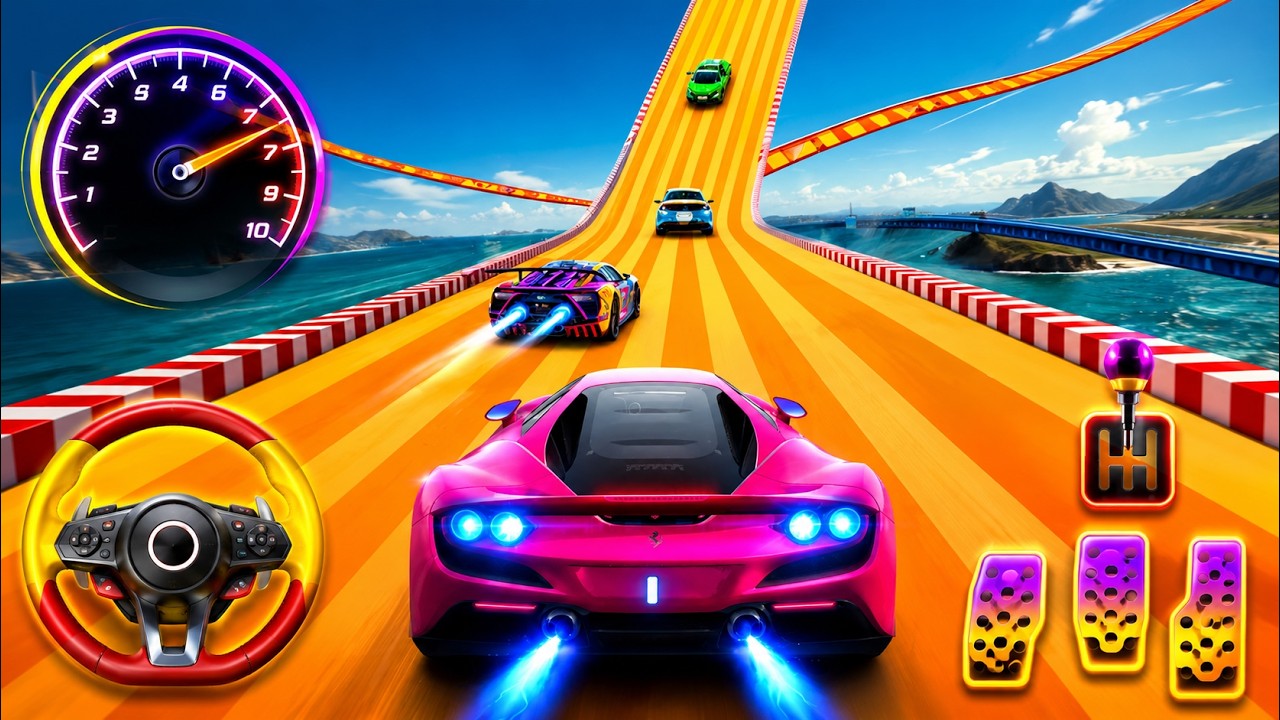 Race Master 3D: Car Racing - Gameplay Walkthrough Part 1 - Tutorial & Highlight (Android,iOS)