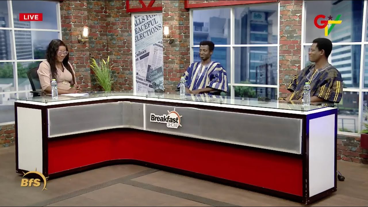 Discussing Pension For Ghanaian Creatives on the GBC Breakfast Show