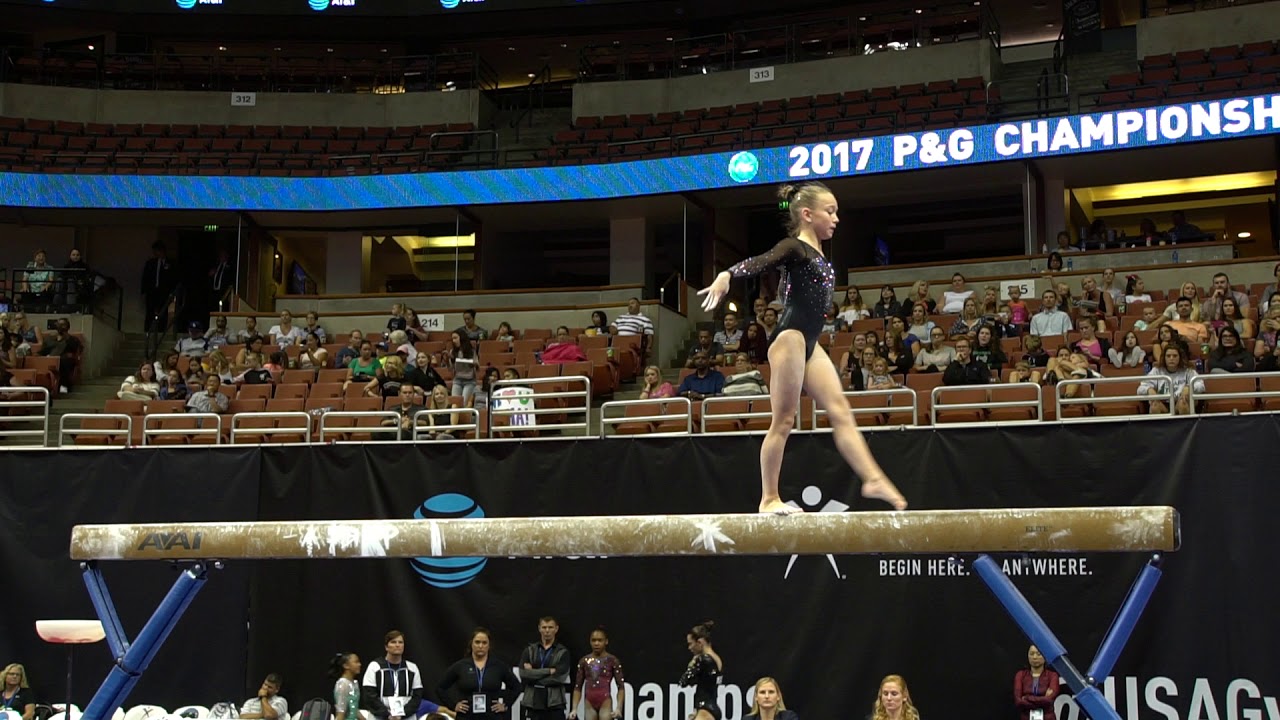 Love Birt - Balance Beam - 2017 P&G Championships - Junior Women - Day 2