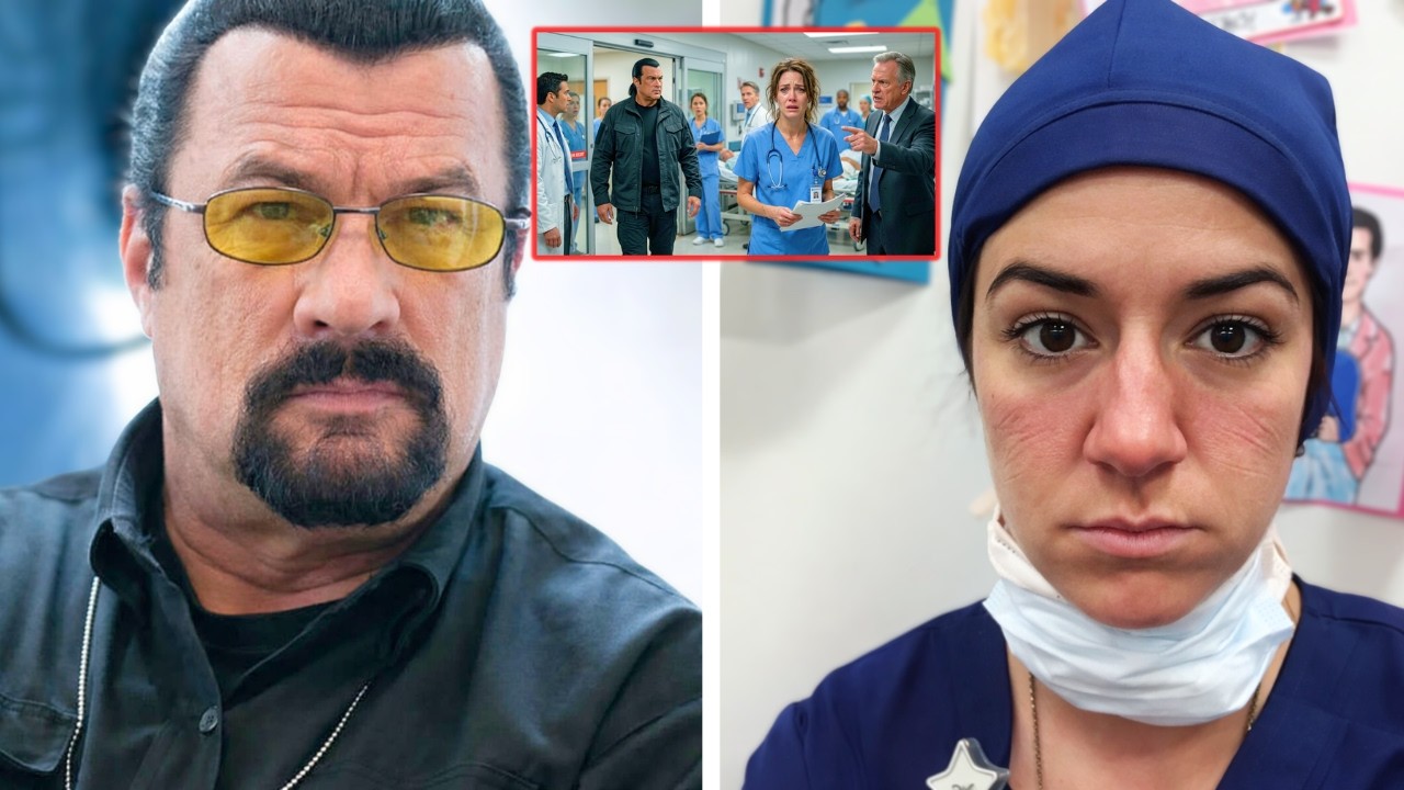 THEY FIRED THE ER NURSE—UNTIL SPECIAL FORCES COMMANDER STEVEN SEAGAL WALKED IN.