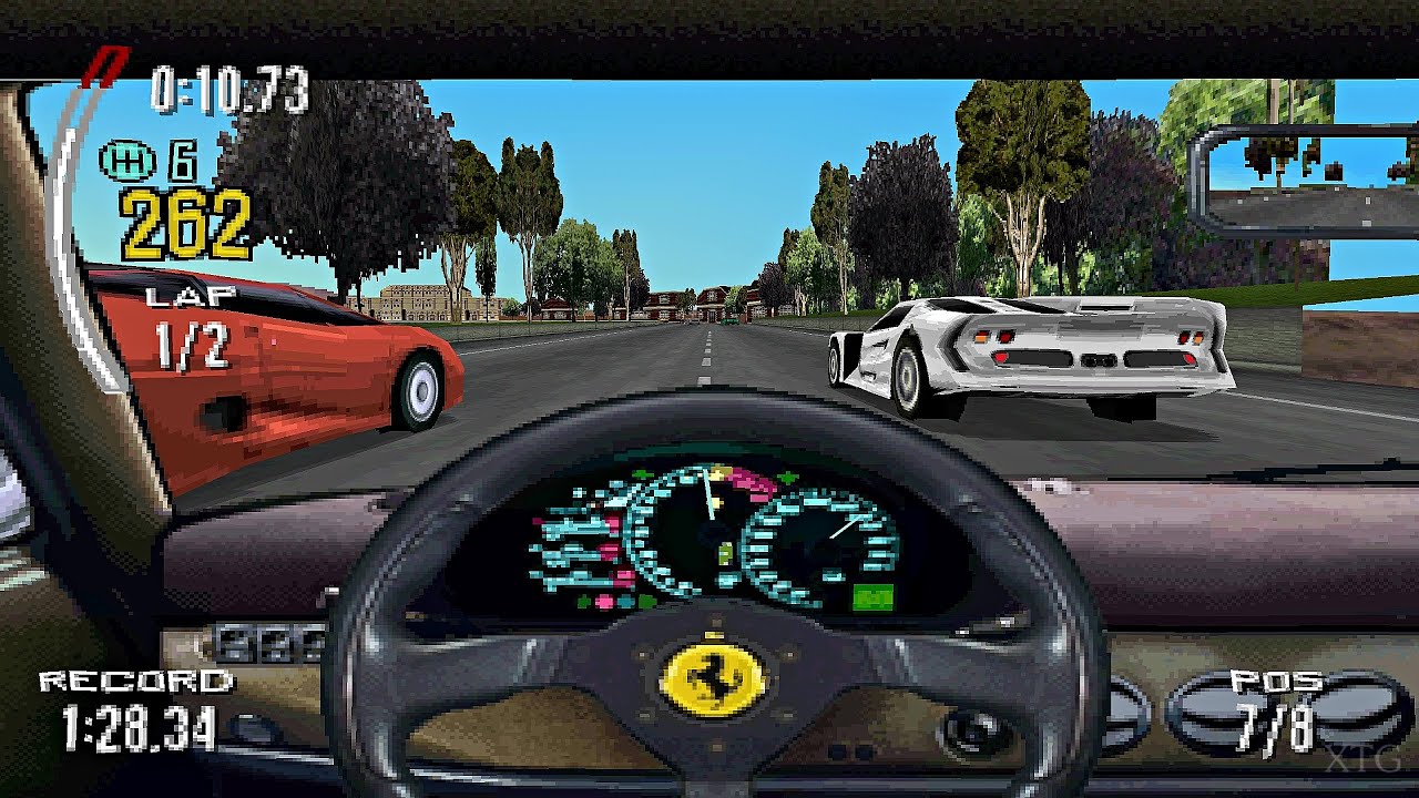 Need for Speed II PS1 Gameplay HD (Beetle PSX HW)