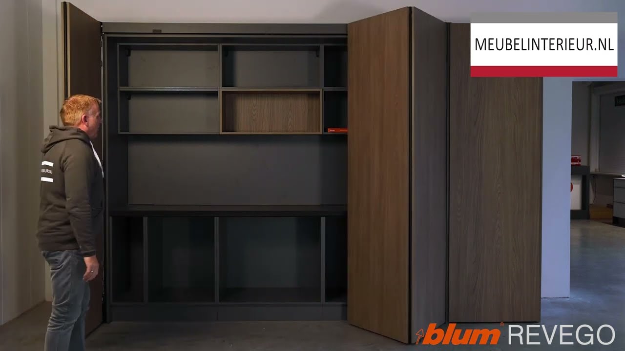 Blum REVEGO Pocketsystemen - In de Showroom van Meubelinterieur.nl