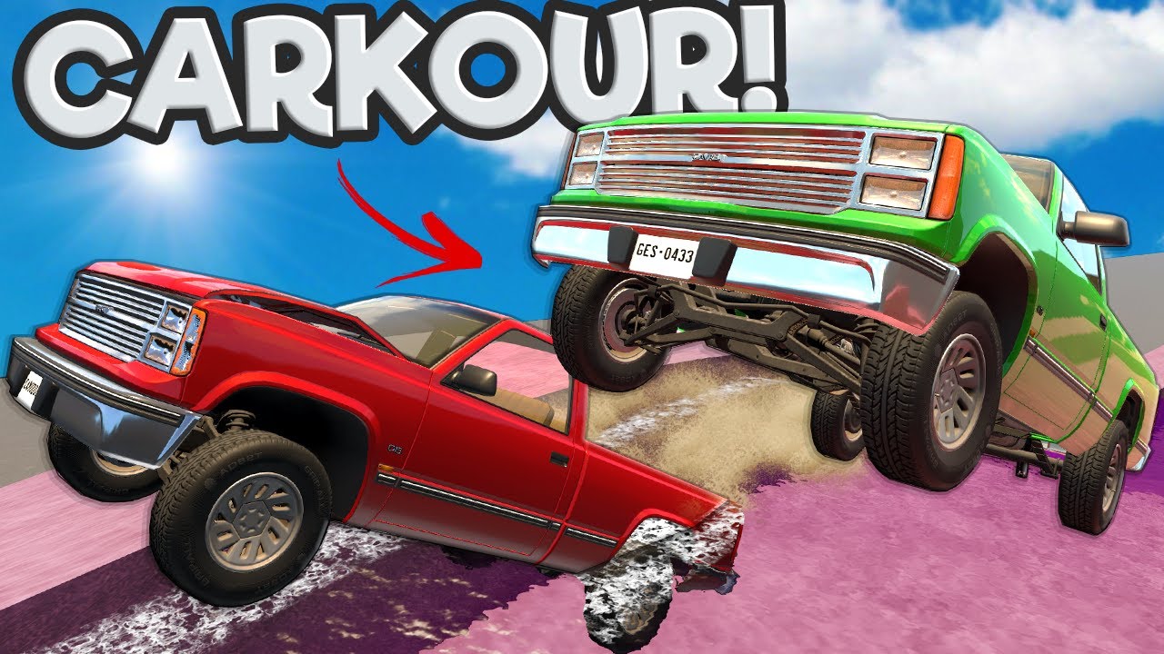 This Map has INSANE Water Jumps that Punish Our Trucks in BeamNG Drive Mods!