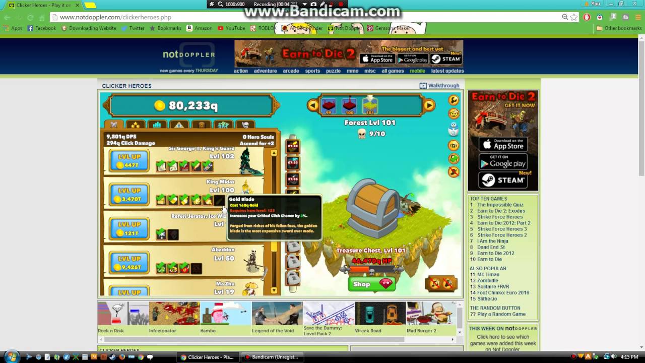 Clicker Heroes 2|| Not Doppler