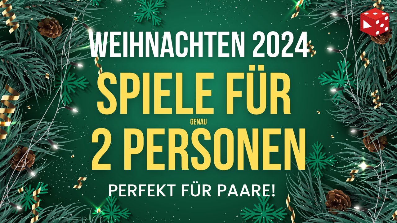 🎄Weihnachten 2024: Aktuelle Spiele für genau 2 Personen - Die besten Tipps zum Fest! 🎁