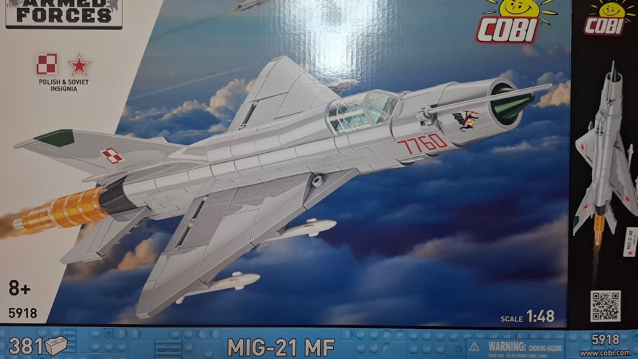New Cobi MIG 21 MF speed build