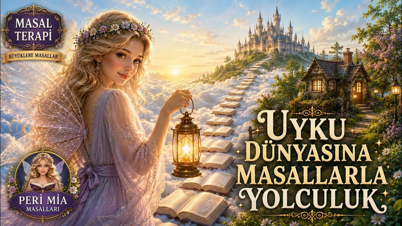 UYKU DÜNYASINA MASALLARLA YOLCULUK-Büyüklere Masallar-Masal Dinle-Sesli Kitap-Peri Mia Masalları