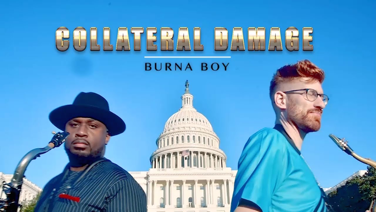 Collateral Damage - Burna Boy - Sax Cover 2020 - Connell Thompson x Shola Iyiola