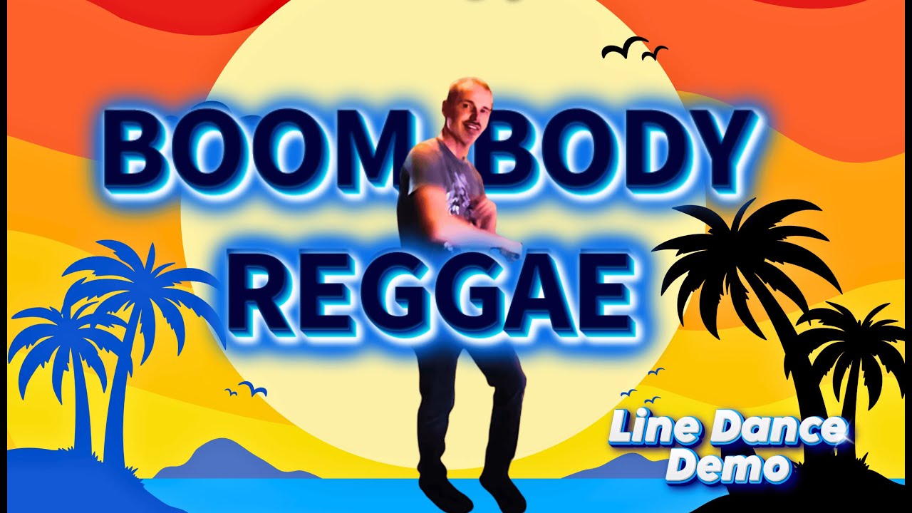 Boom Body Reggae - line dance demo | Shaggy, Akon, Aidonia| Beginner level | November 2025