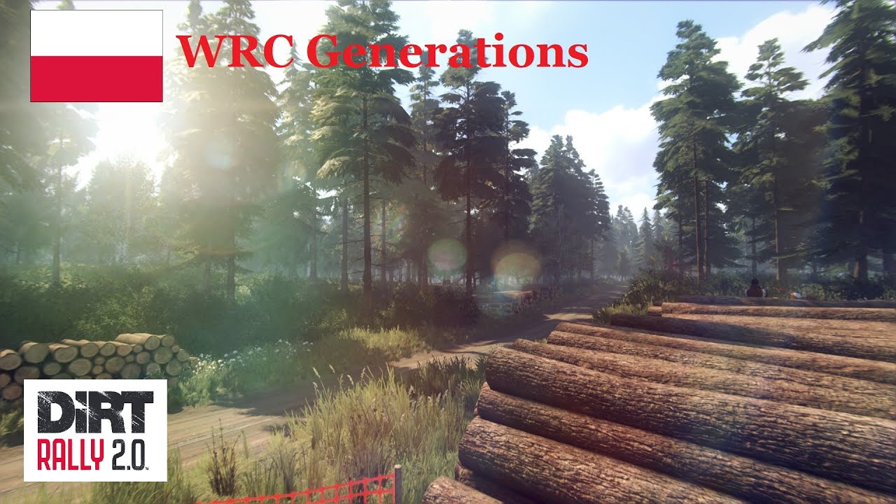 Dirt Rally 2.0 club WRC Generatios Этап 8. Польша R2 СУ 1-2 (split screen TPP+onboard)