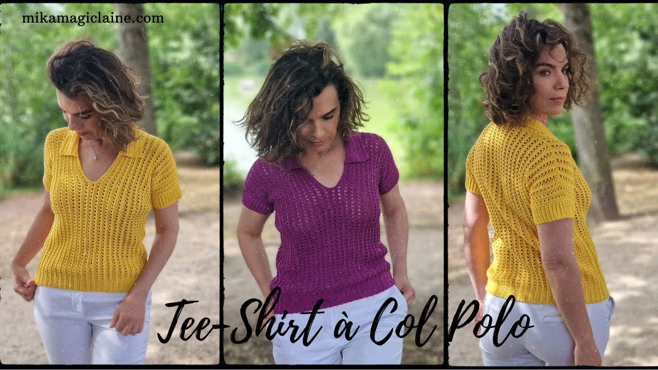 T-shirt col Polo