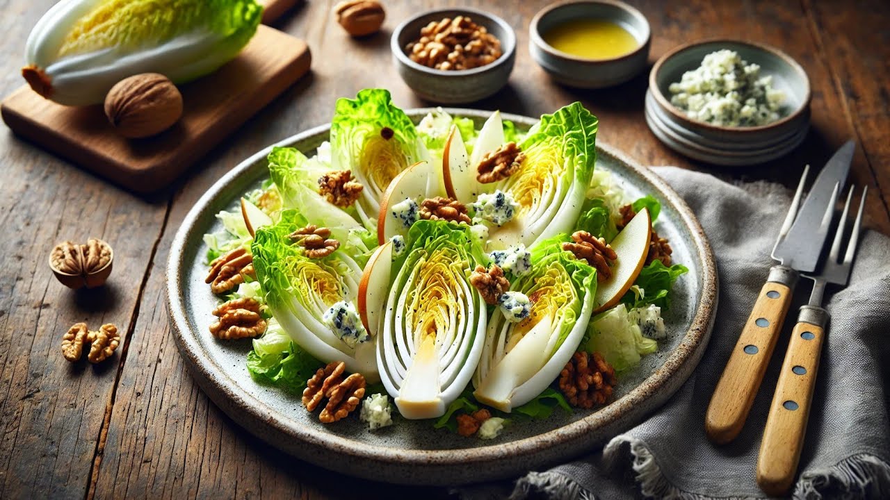 Salade  endives 🥗  سلطة الهندباء أو أونديف