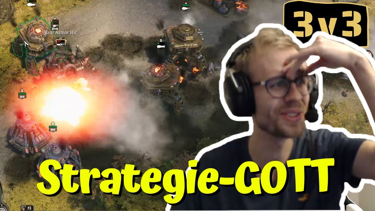 Zu VIELE Mechs ▶ Iron Harvest Multiplayer Gameplay 3v3 [Saxony]