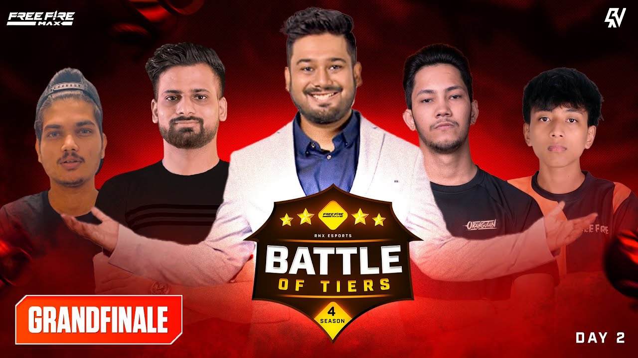 Grand FInale Battle of Tier S4  - Garena Free Fire #gyangaming #rockyandrdx #ipl